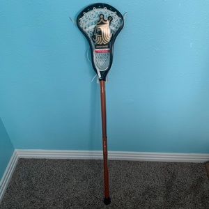 Brine CLUTCH TRIUMPH Mens / Boys Lacrosse Stick - Orange/White/Black - NWOT